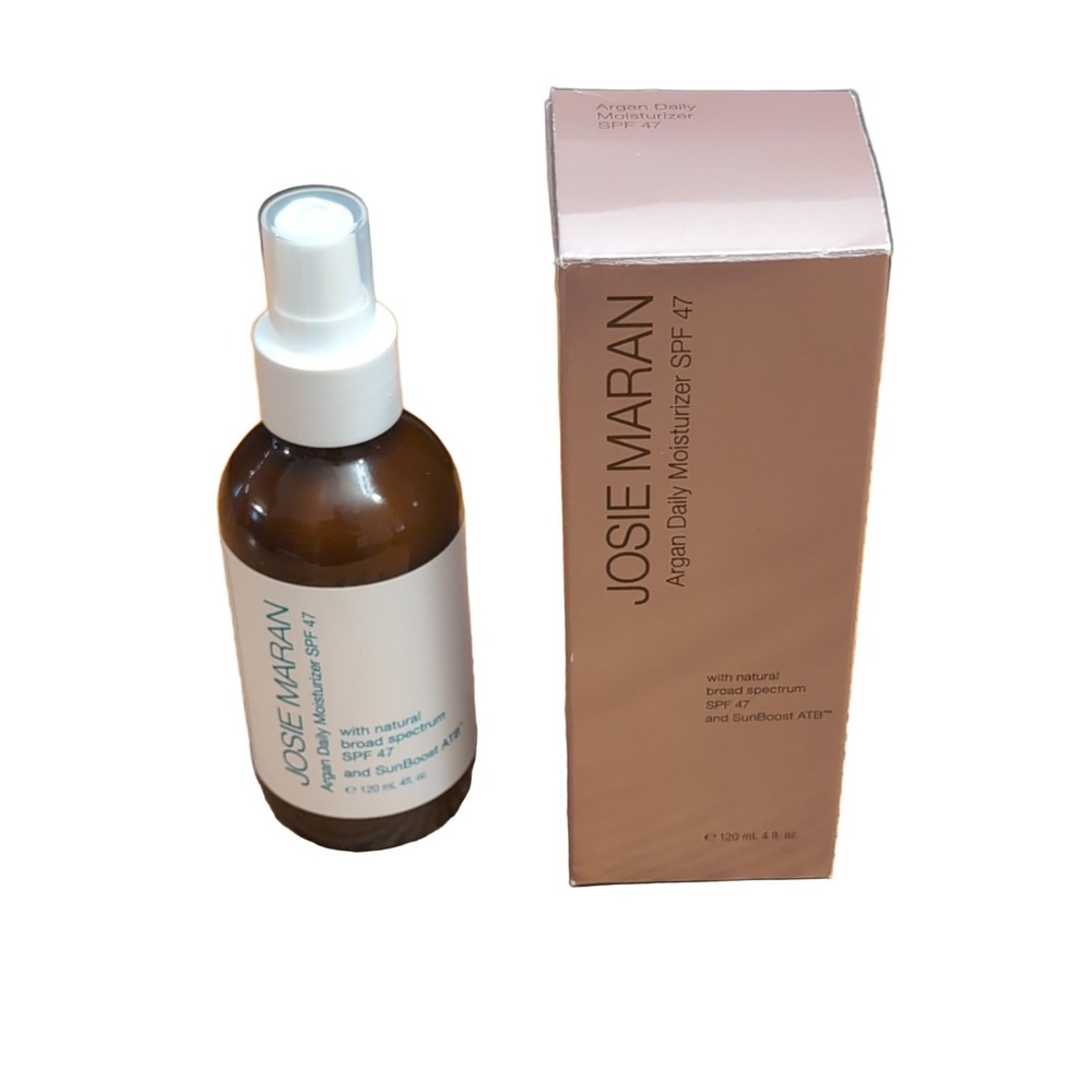 Josie Maran Argan Daily Moisturizer SPF 47 Sunscreen 4 fl. oz. Unscented Fluid